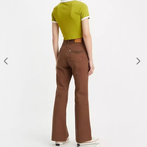 Levi's Premium 70'S MOVIN’ ON HIGH RISE FLARE JEANS Women’s 27 - Picture 3 of 11
